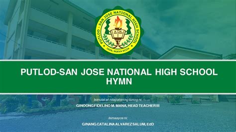 san jose national high school hymn